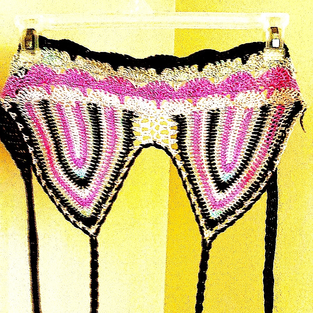 **SOLD**Handmade Crochet Bralette/Bikini Top (A-C) - Picture 6 of 6